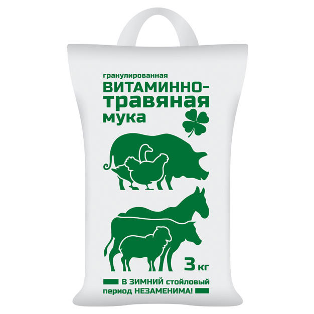 Премикс Витаминно-травяная мука 3кг.