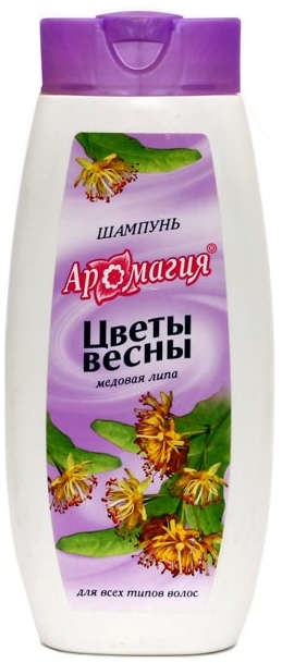 Шампунь Цветы весны 430мл. Медовая липа 7088