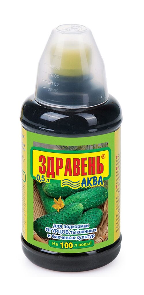 Удобрение Здравень Аква 500мл. Садовые, декор и хвойные культуры с мерником