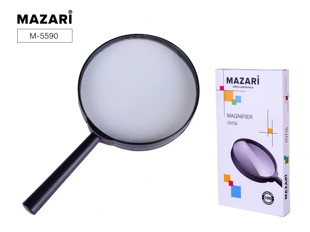 Лупа 100мм 2-кр. увел. Mazari