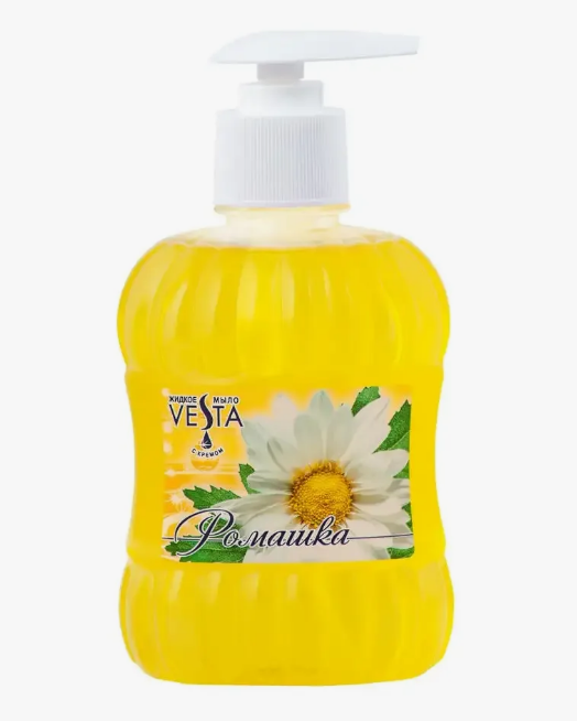 Мыло жидк. Vesta 315мл. Ромашка Дозатор (15)