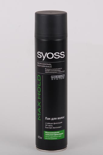 Лак д/волос Syoss 400мл. МСФ Max Hold (6)