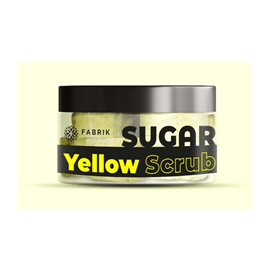 Скраб Fabrik cosmetology 200г. сахарный Sugar Yellow Scrub