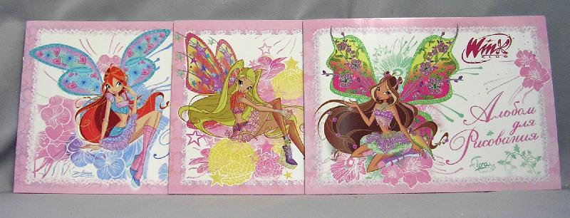 Альбом д/рис. 12л. Winx Magic