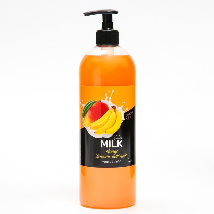 Мыло жидк. VITA&MILK 1л. Банан и молоко (8)