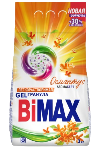 Стир.порошок Бимакс авт. 3кг. Османтус (4)