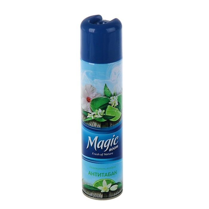 Освежитель воздуха Magic boom 300мл. Антитабак (12)
