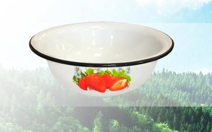 Миска 5л. Эмаль с/рис. 1с35с