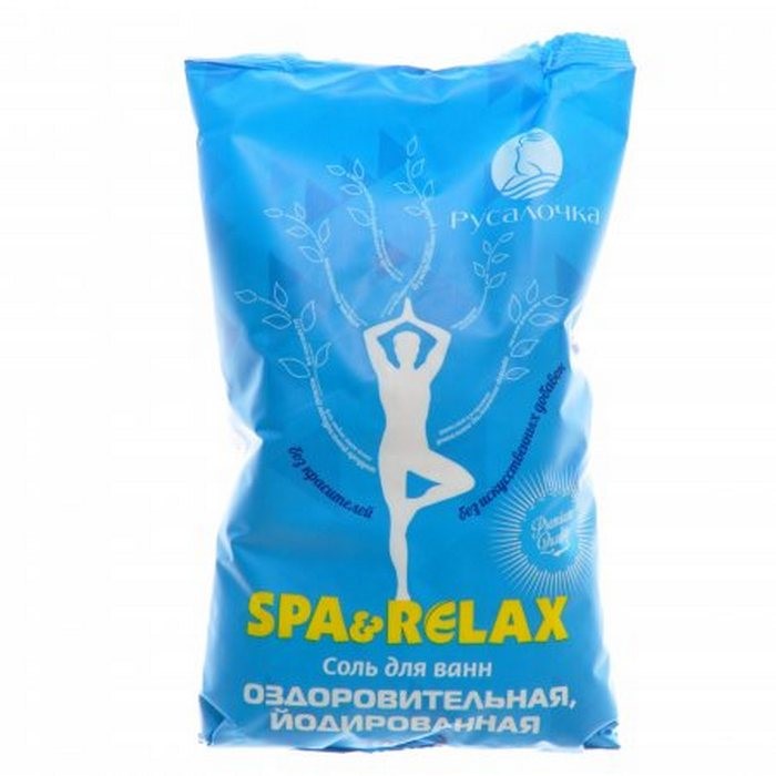 Соль для ванн Spa&Relax 1кг. Оздоровительная 437296