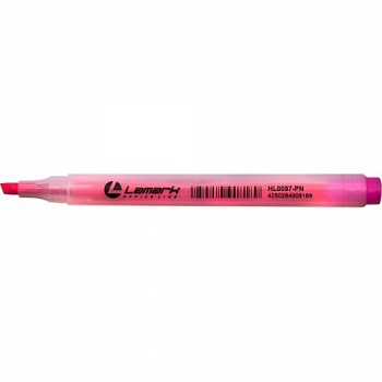 Текстовыделитель Lamark 1-4мм. розовый (уп.24) #