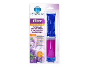 Освежитель для унитаза Русалочка гелевый Flor 434240