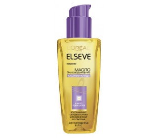 Масло д/волос Loreal Elseve 100мл. Экстраординарное восстановление, от секущ. кончиков