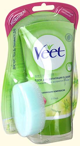Депилятор-крем Veet 150мл. Д/депиляции д/сух.кожи