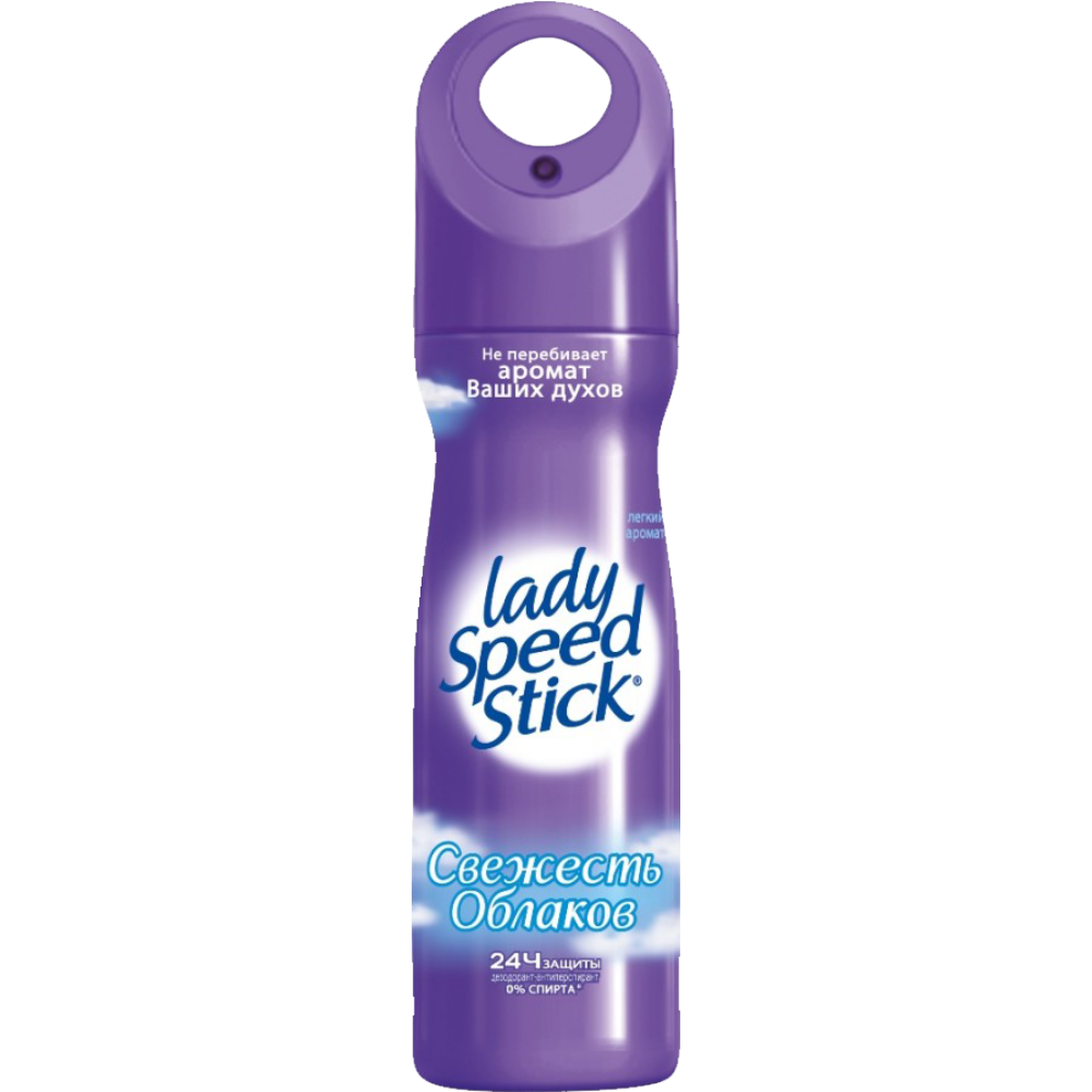 Дез. спрей LadySpeedStick 150мл. жен. Свежесть облаков