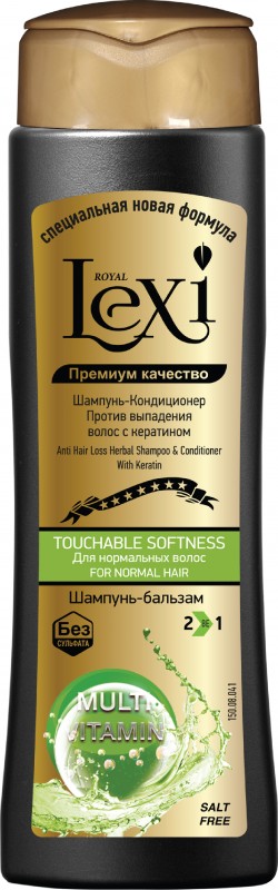 Шампунь Royal Lexi 250мл. Premium Осязаемая мягкость