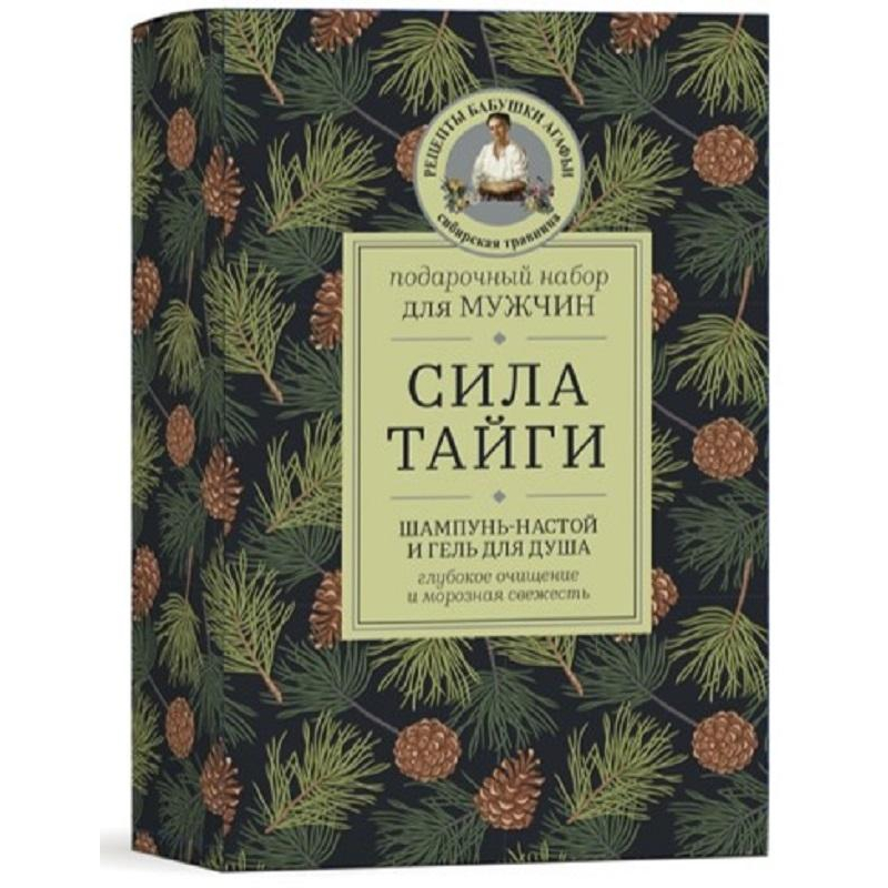 ПН/МУЖ. РБА Сила тайги (гель д/душа 100мл+шампунь 100мл.)