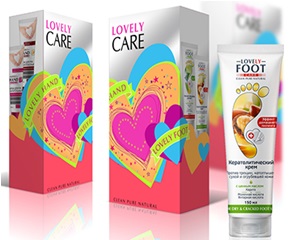 ПН/ЖЕН. LOVELY Сияние молодости (Крем д/рук 150мл + Крем д/ног 150мл)