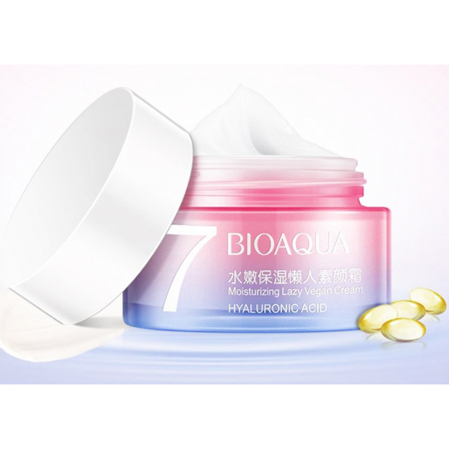 Крем Bioaqua 50г. д/лица увлажняющий с гиалуроновой кислотой