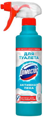 Ср-во Доместос 450мл. д/унитаза Моющ. пена Триггер (6)