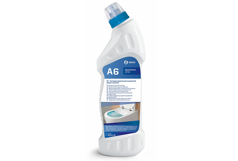 Ср-во Grass 750мл. A6 глубокая чистка туалетов (12)