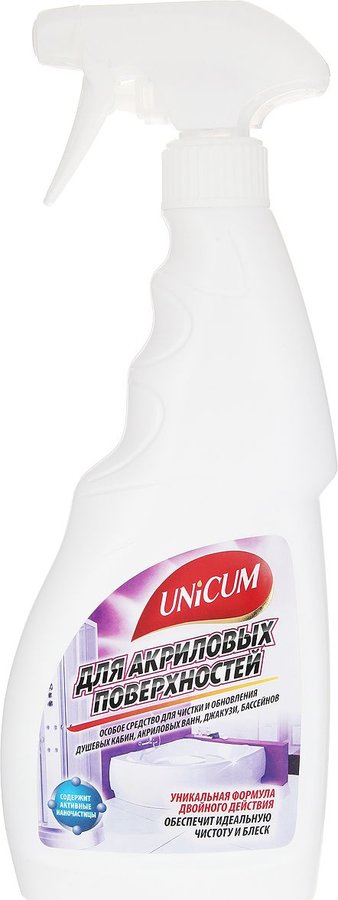 Ср-во UNICUM 500мл. д/акриловых ванн