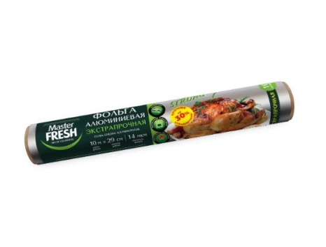 Фольга Master FRESH 10м. Экстрапрочная 14мкм (30)