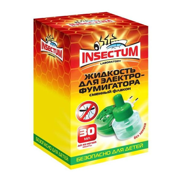 Жидкость от комаров Insectum Laboratory 30мл. + Электрофумигатор 433601