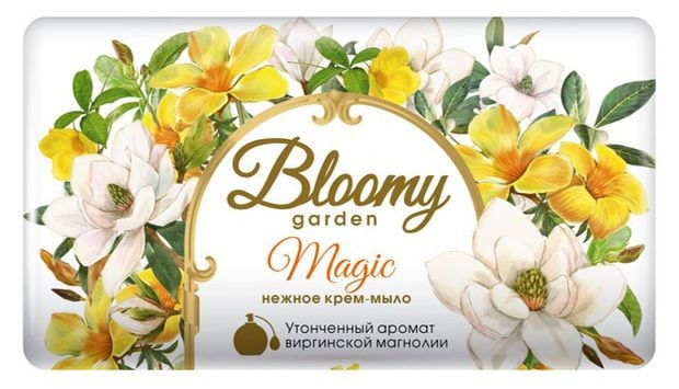 Мыло Bloomy garden 90г. Magic 6235